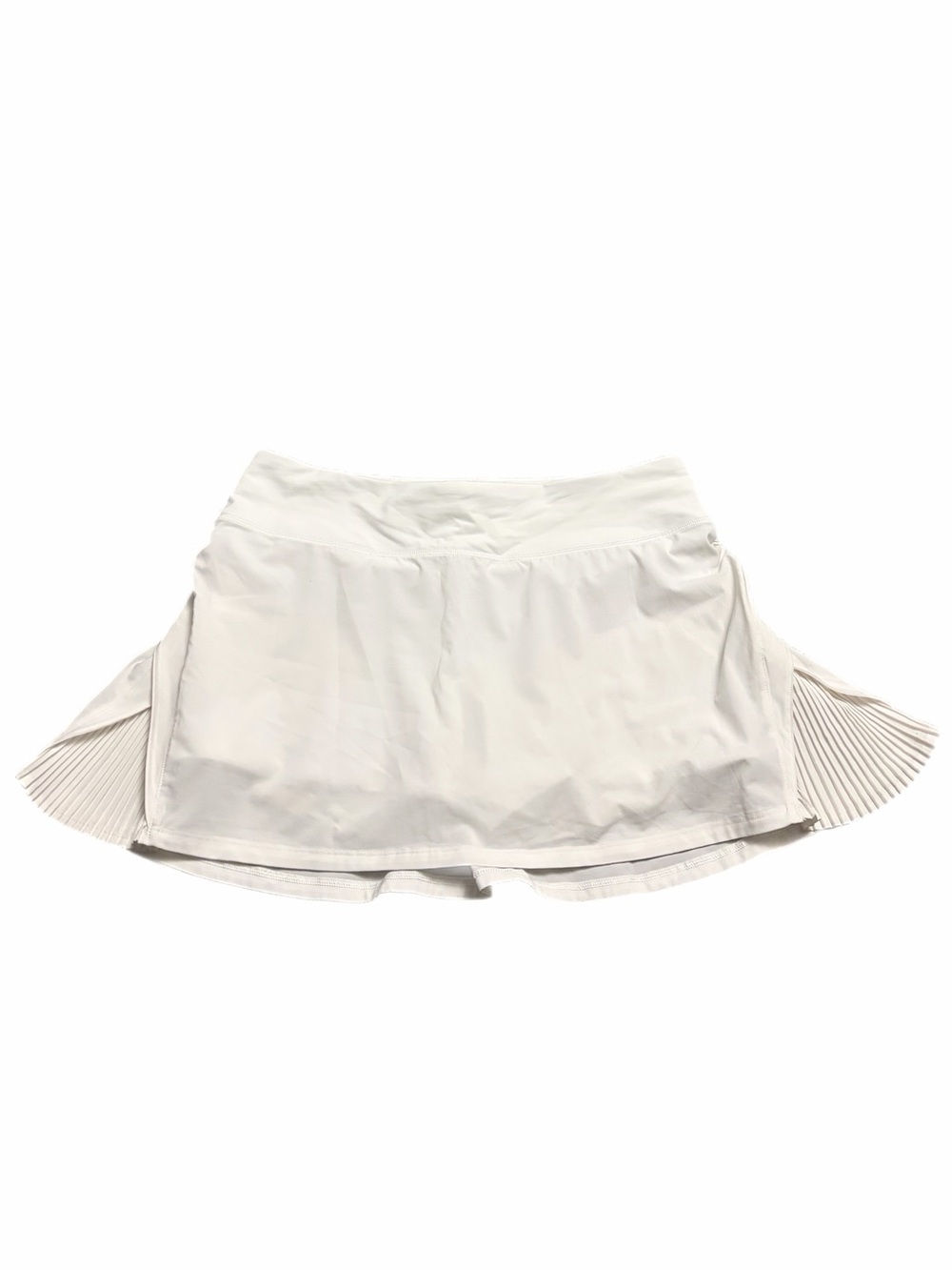 NWOT Lululemon Play Off The Pleats Mid-Rise Skirt *13" (White) Size 8